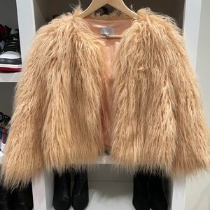 Faux fur jacket - Never worn - Size S